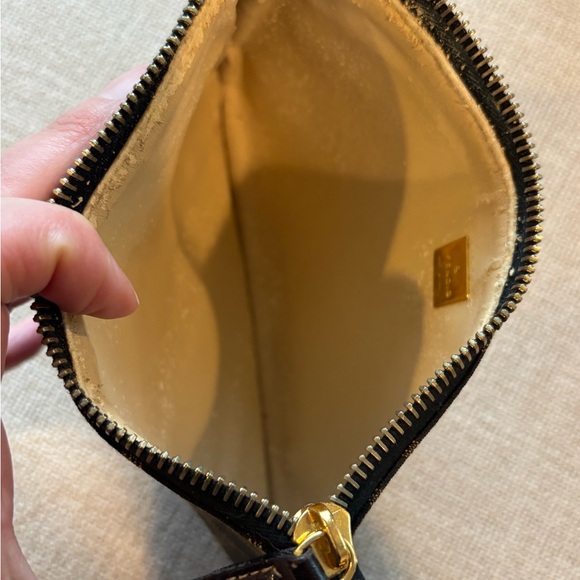 Fendi Black and Brown Cosmetic Pouch - Picture 3 of 7